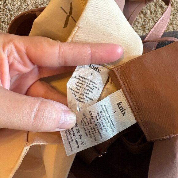 Knix lightly lined bras - Size 1 - Bundle of 2 - Picture 5 of 5